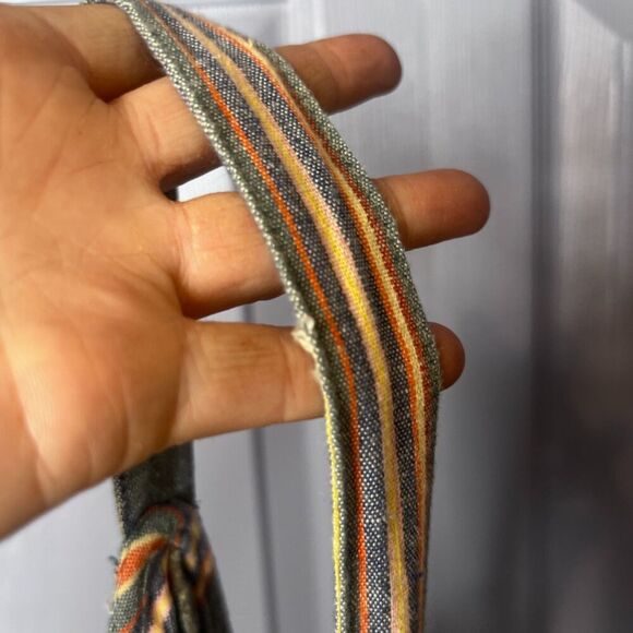 American Eagle Colorful Striped Vneck Straight Leg Jumpsuit Romper Size XS - Picture 2 of 14